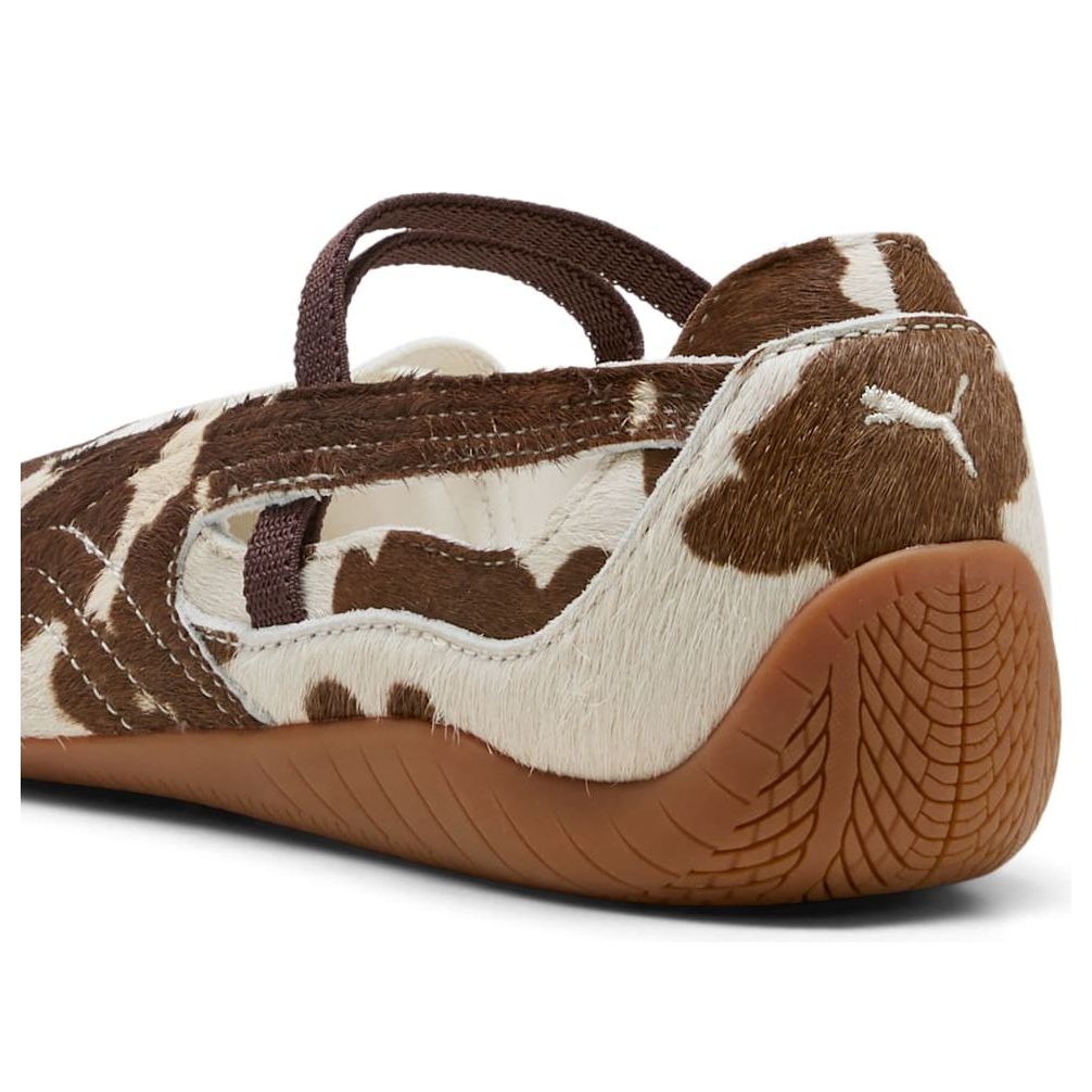 (WMNS) PUMA Speedcat Ballet 'Cow Print' 407787-01