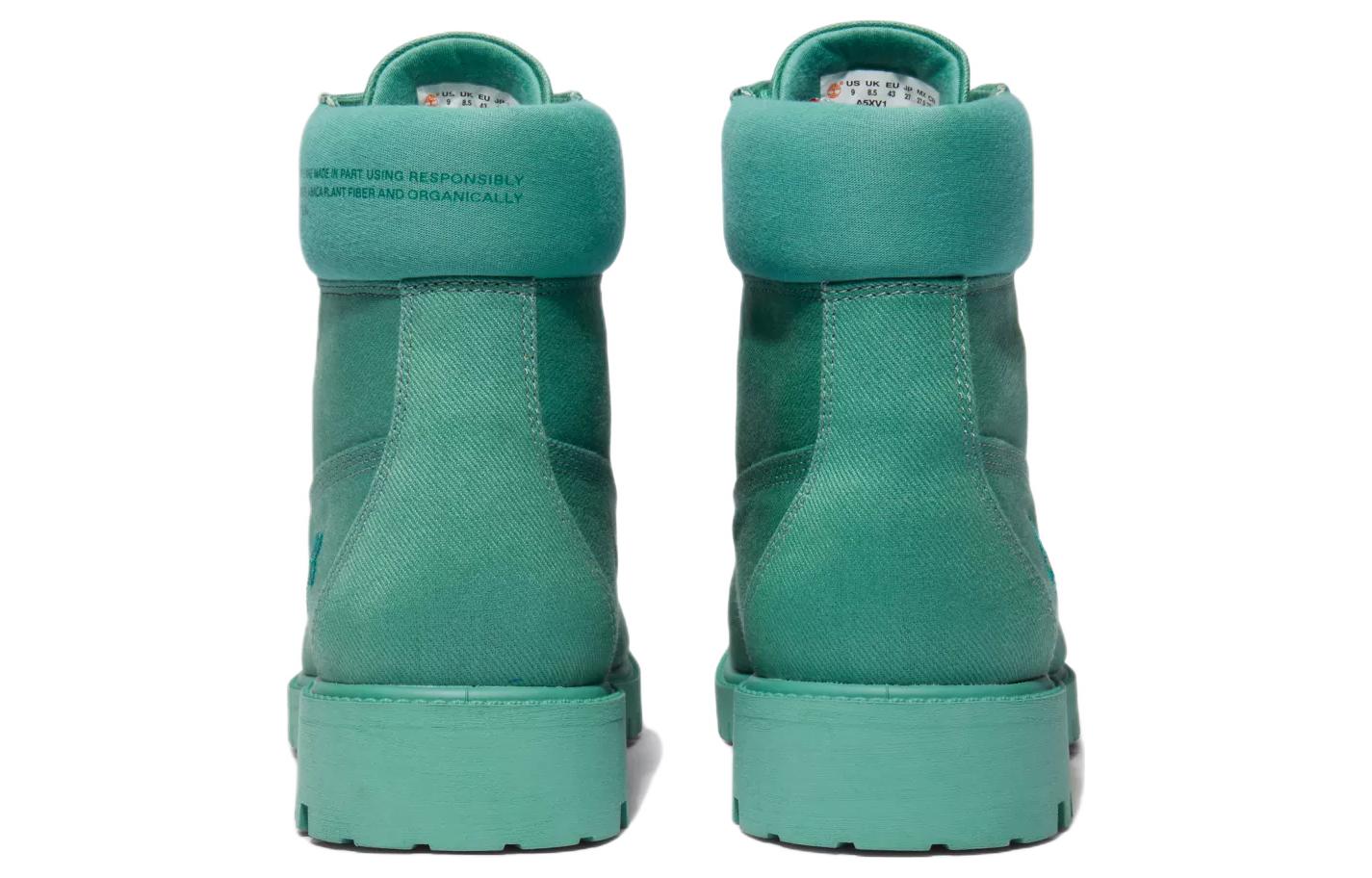 Timberland x Pangaia Waterproof 6 Inch Boots 'Green' A5XV1357