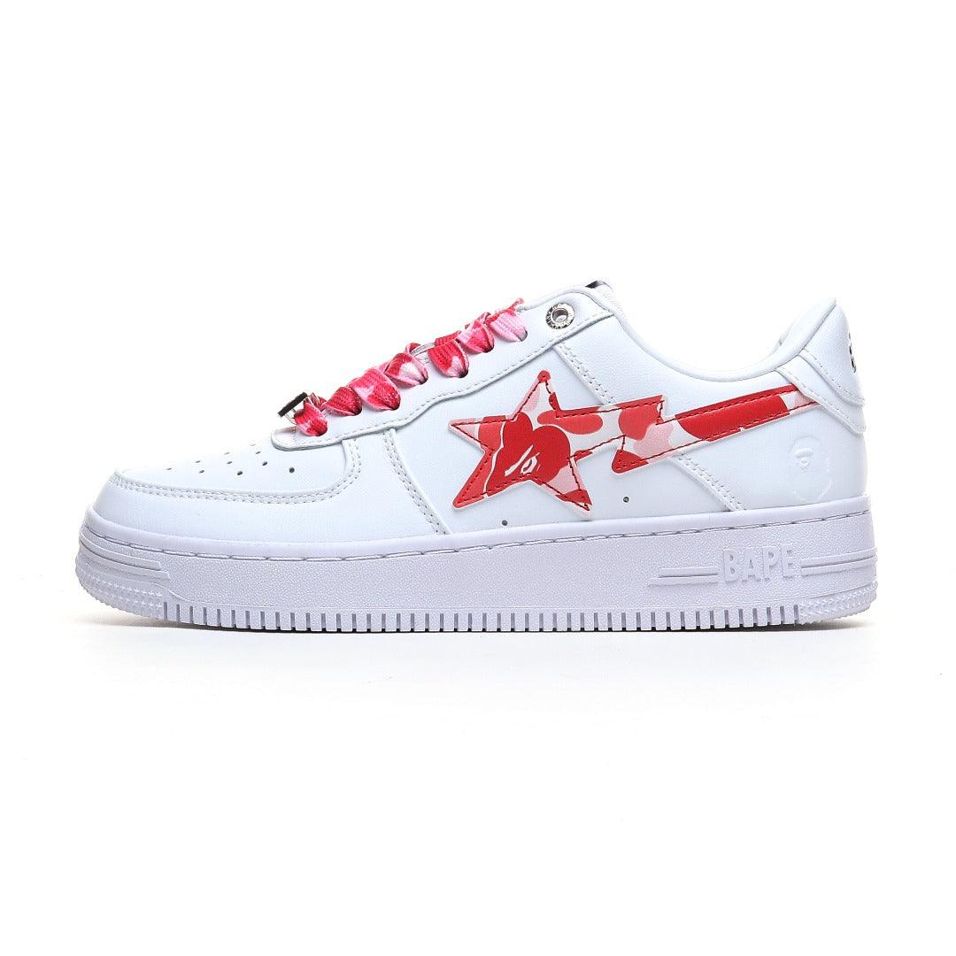 A Bathing Ape Bape Sta Low ABC 'Camo White Pink'
