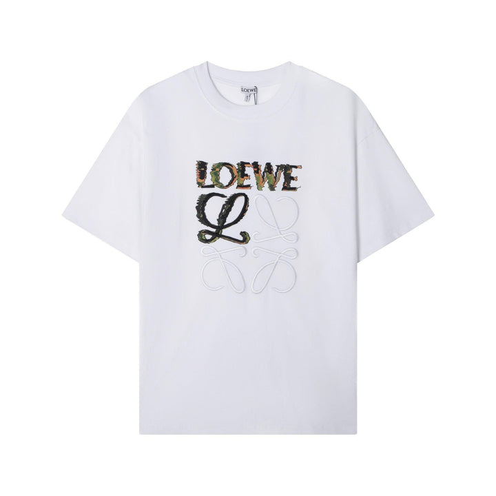 Loewe T-Shirt Without Collar 'White'