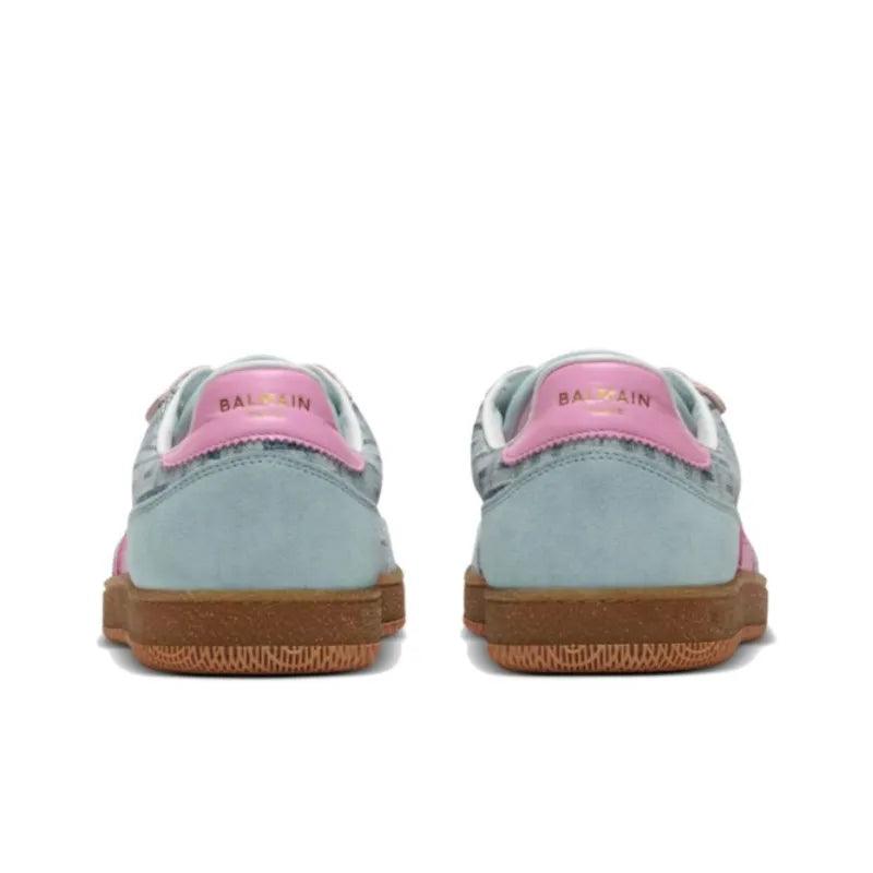 BALMAIN Swan Labyrinth Sneakers