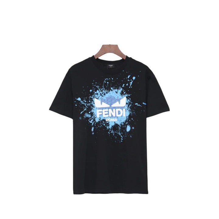 Fendi T-Shirt without Collar 'Black'