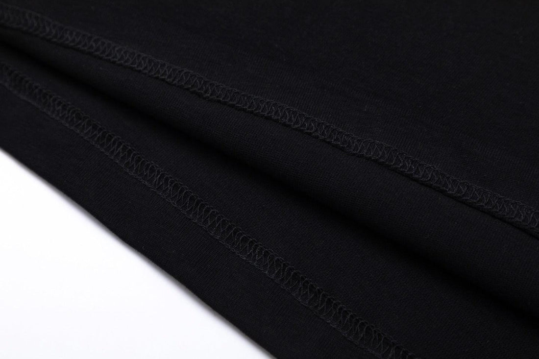Amiri Black T-Shirt Without Collar