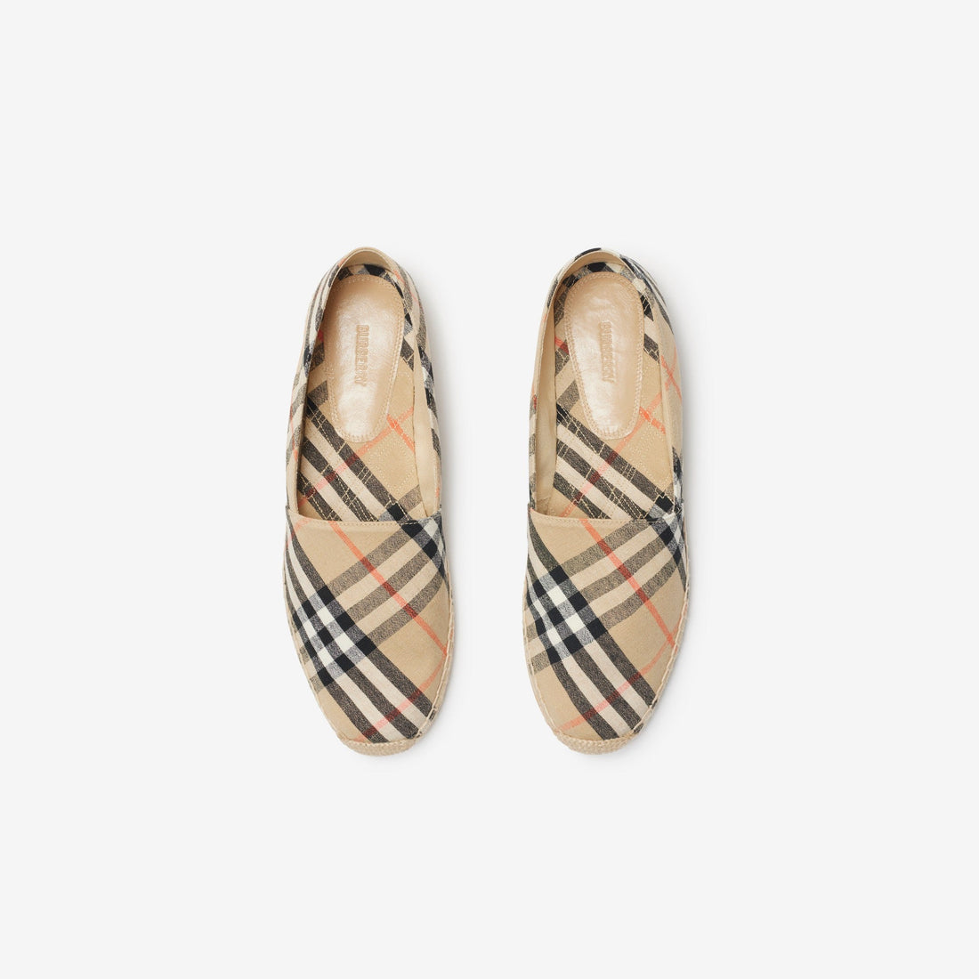 Burberry Check Mews Espadrilles