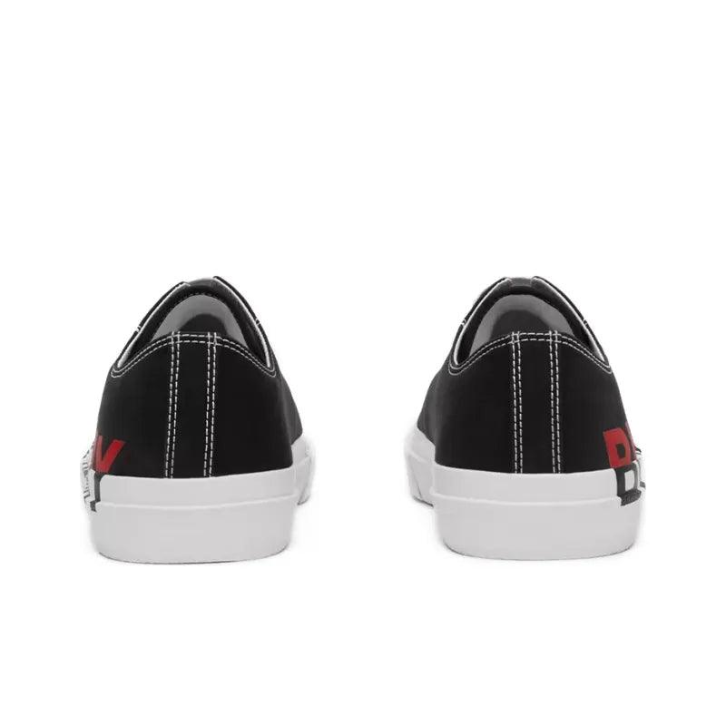 Burberry Logo Print Cotton Black Red White