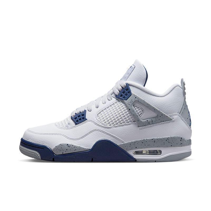 Air Jordan 4 Retro 'Midnight Navy' - Men's Classic Sneaker