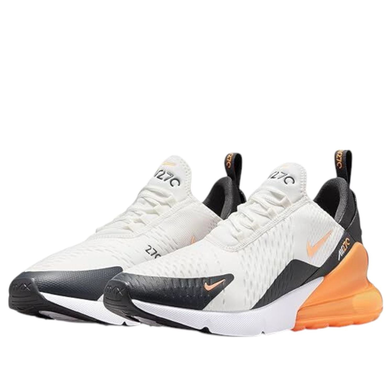 Nike Air Max 270 'Summit White Anthracite Laser Orange' AH8050-114