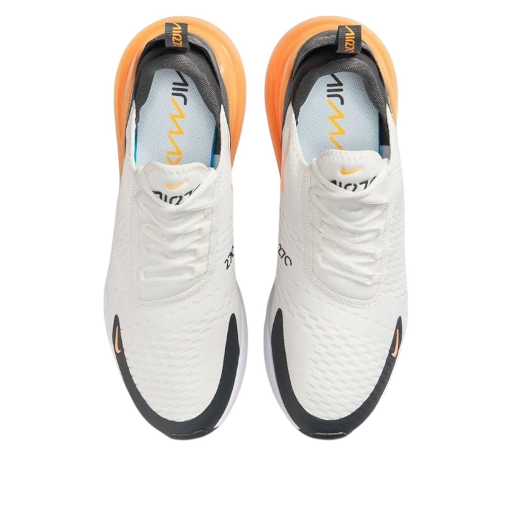 Nike Air Max 270 'Summit White Anthracite Laser Orange' AH8050-114