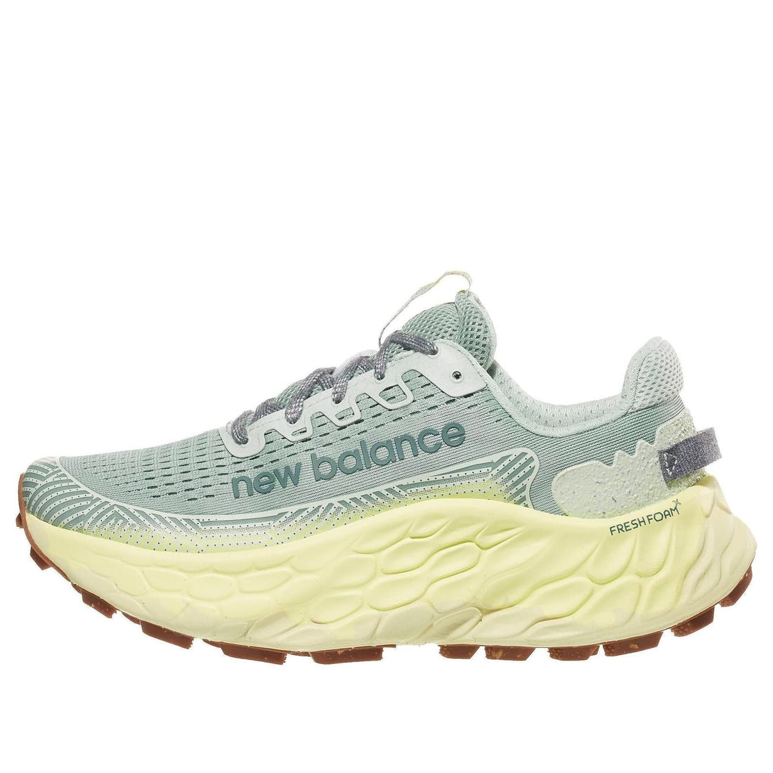 (WMNS) New Balance Fresh Foam X More Trail v3 D Wide 'Salt Marsh Limelight' WTMORCB3