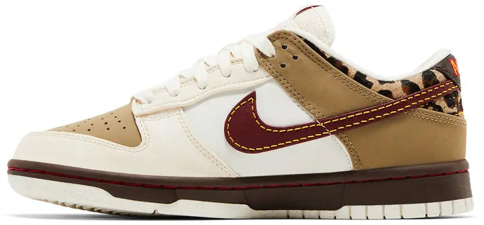 Nike Wmns Dunk Low 'Khaki Team Red'