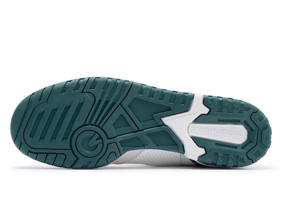 (GS) New Balance 550 'White Vintage Teal' GSB550TA