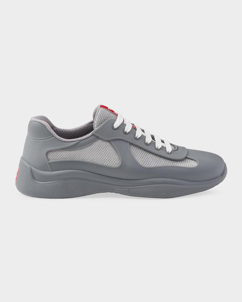 Men's America's Cup Soft Rubber & Bike Fabric Sneakers
