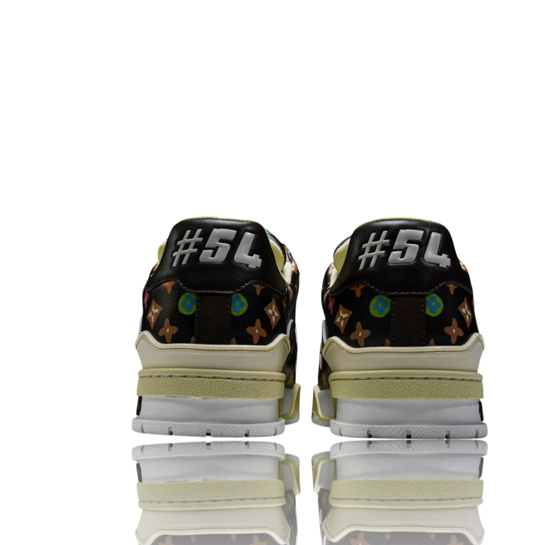 LOUIS VUITTОП TRAINER LOW BY TYLER, THE CREATOR 'MOCHA MULTICOLOR