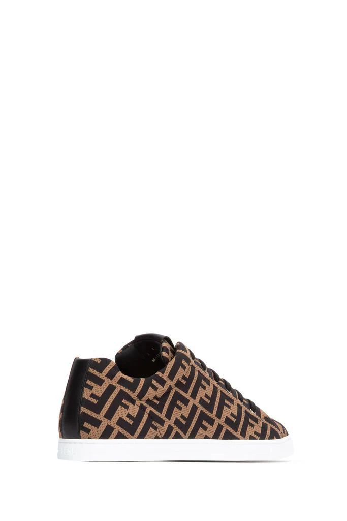 FENDI FF LOGO LOW-TOP SNEAKERS