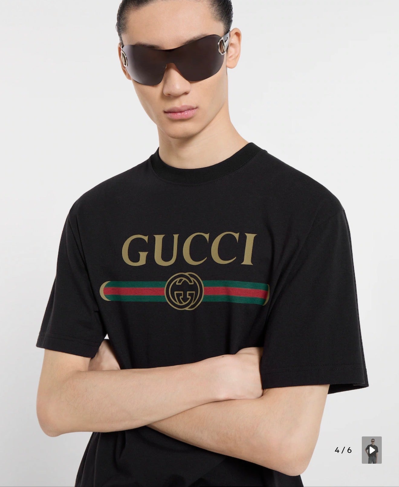Silk blend jersey T-shirt with print
Style ‎864626 XJHUF 6195 #.