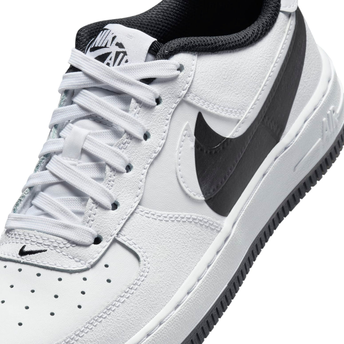 (GS) Nike Air Force 1 LV8 4 'White Black' FQ4118-100