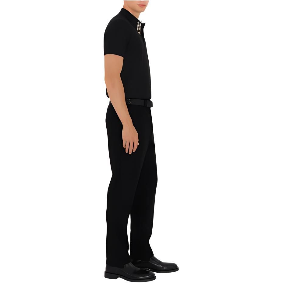 Burberry 26 Cotton Polo Shirt 'Black' 80964251