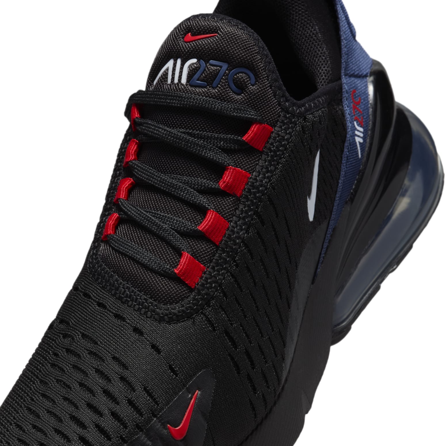 (GS) Nike Air Max 270 'Black Midnight Navy Red' HJ9565-001