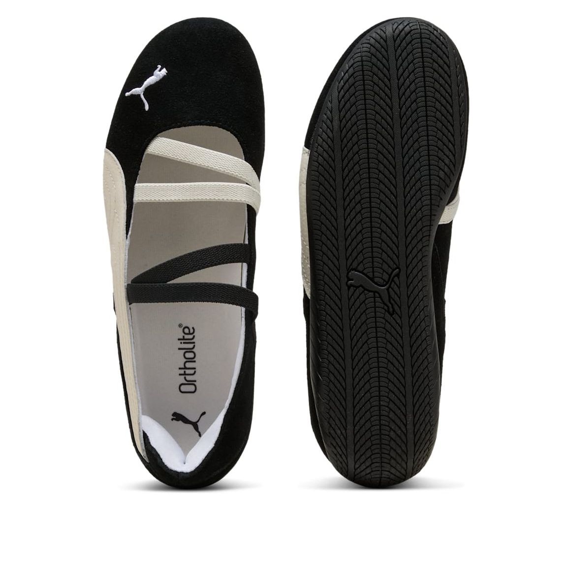 (WMNS) Puma Speedcat Ballet 'Black White' 406334-06