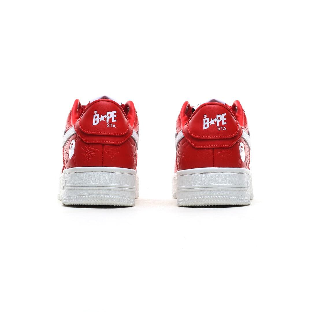 A Bathing Ape Bape Sta #3 'Red White'