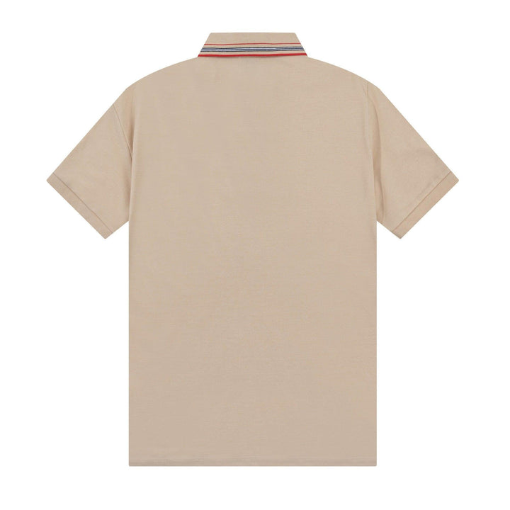 Burberry Beige T-Shirt With Collar