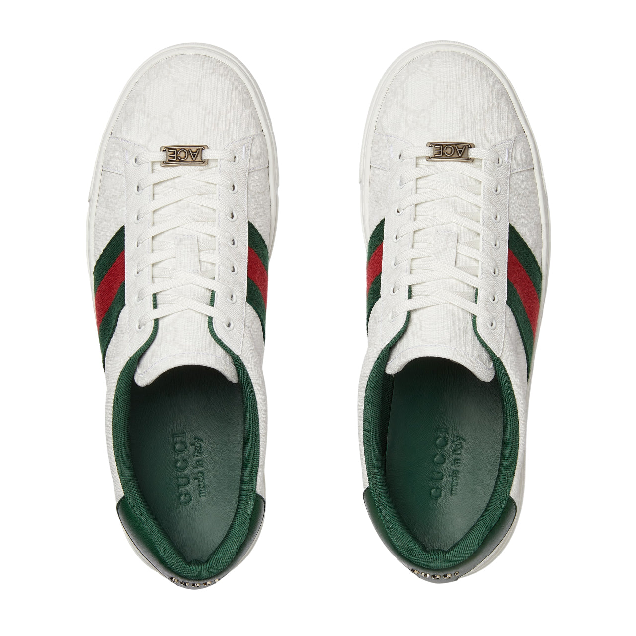 Gucci Ace Canvas 'White Monogram' 801567-FADQL-9156