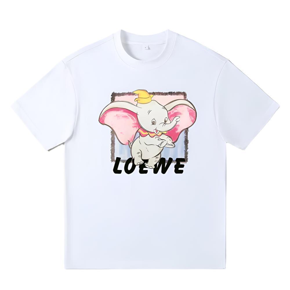 Loewe T-Shirt Without Collar 'White'