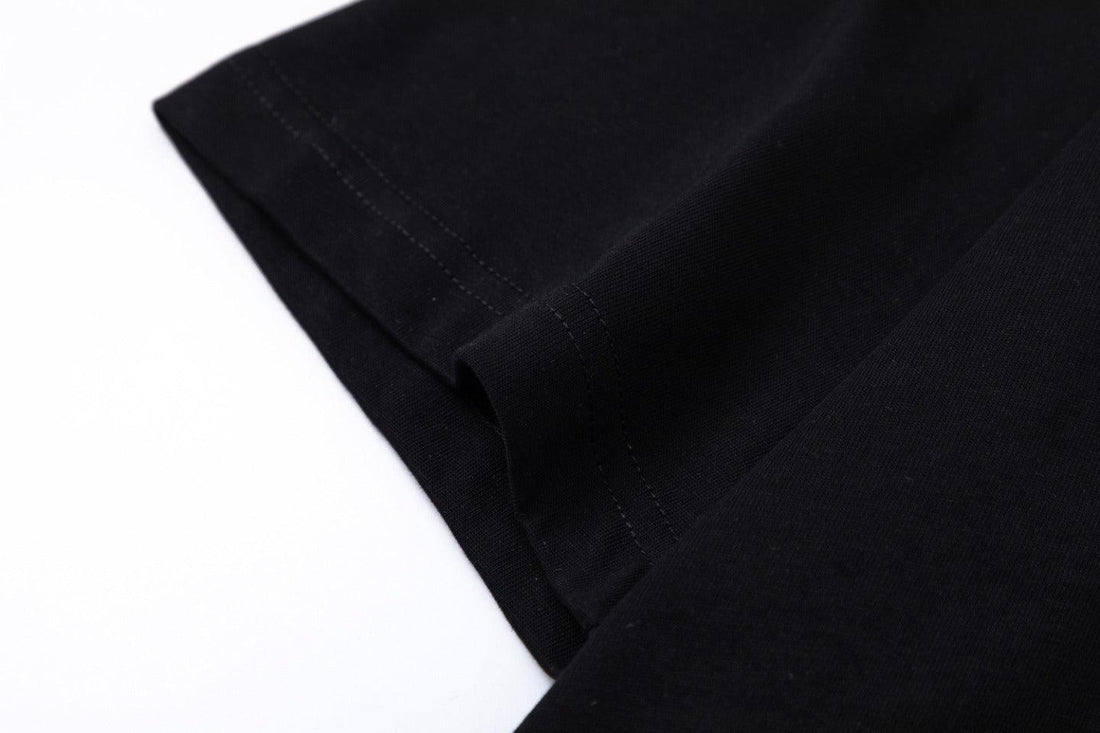 Amiri Black T-Shirt Without Collar
