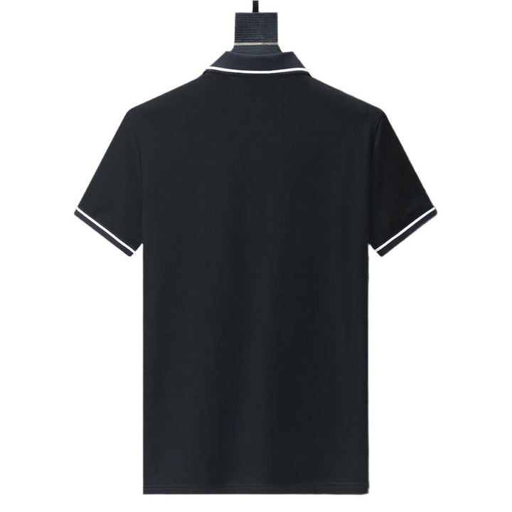 Celine Black T-Shirt With Collar