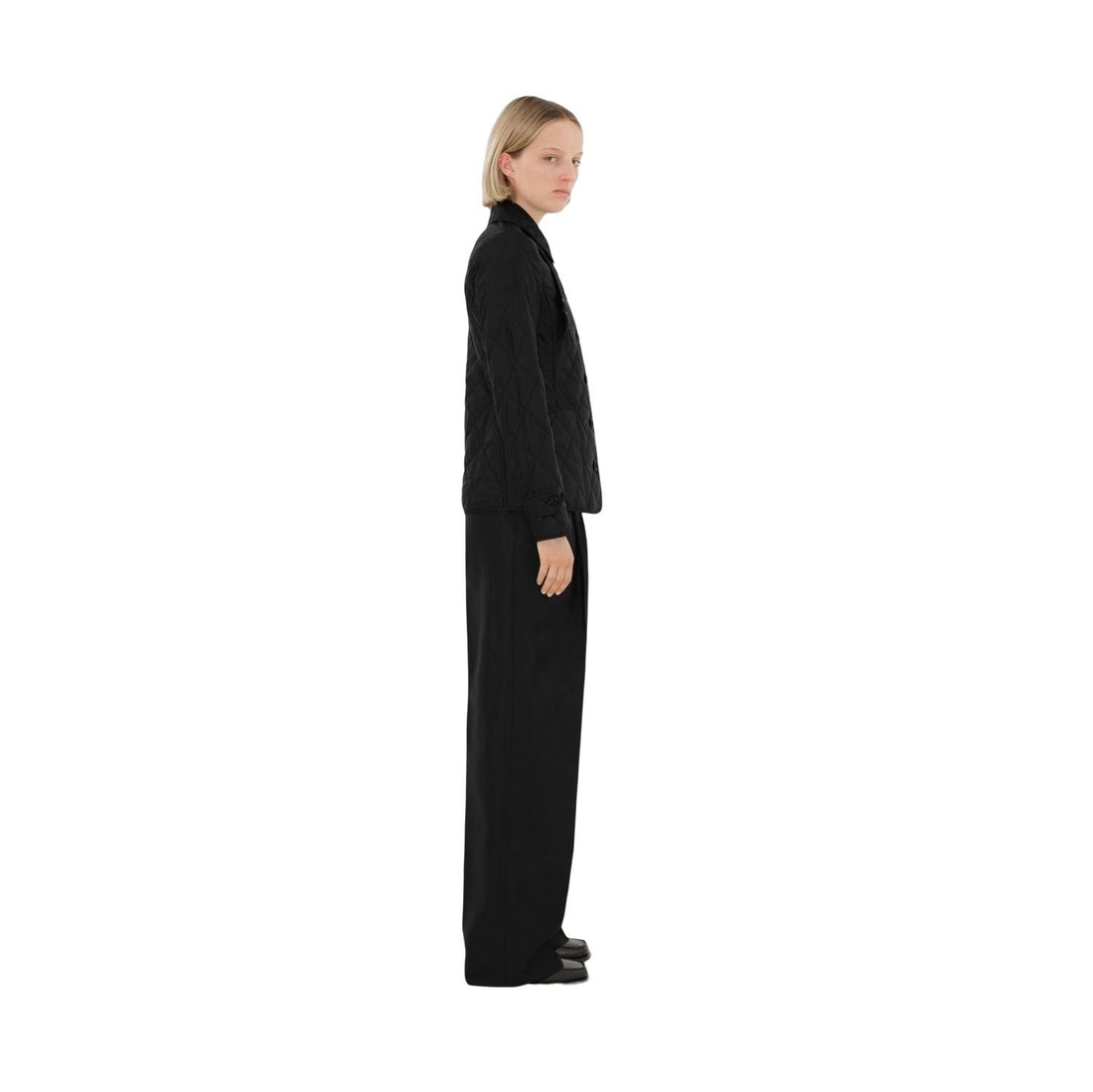 (WMNS) Burberry 25 Quilted Thermoregulated Jacket 'Black' 80498661