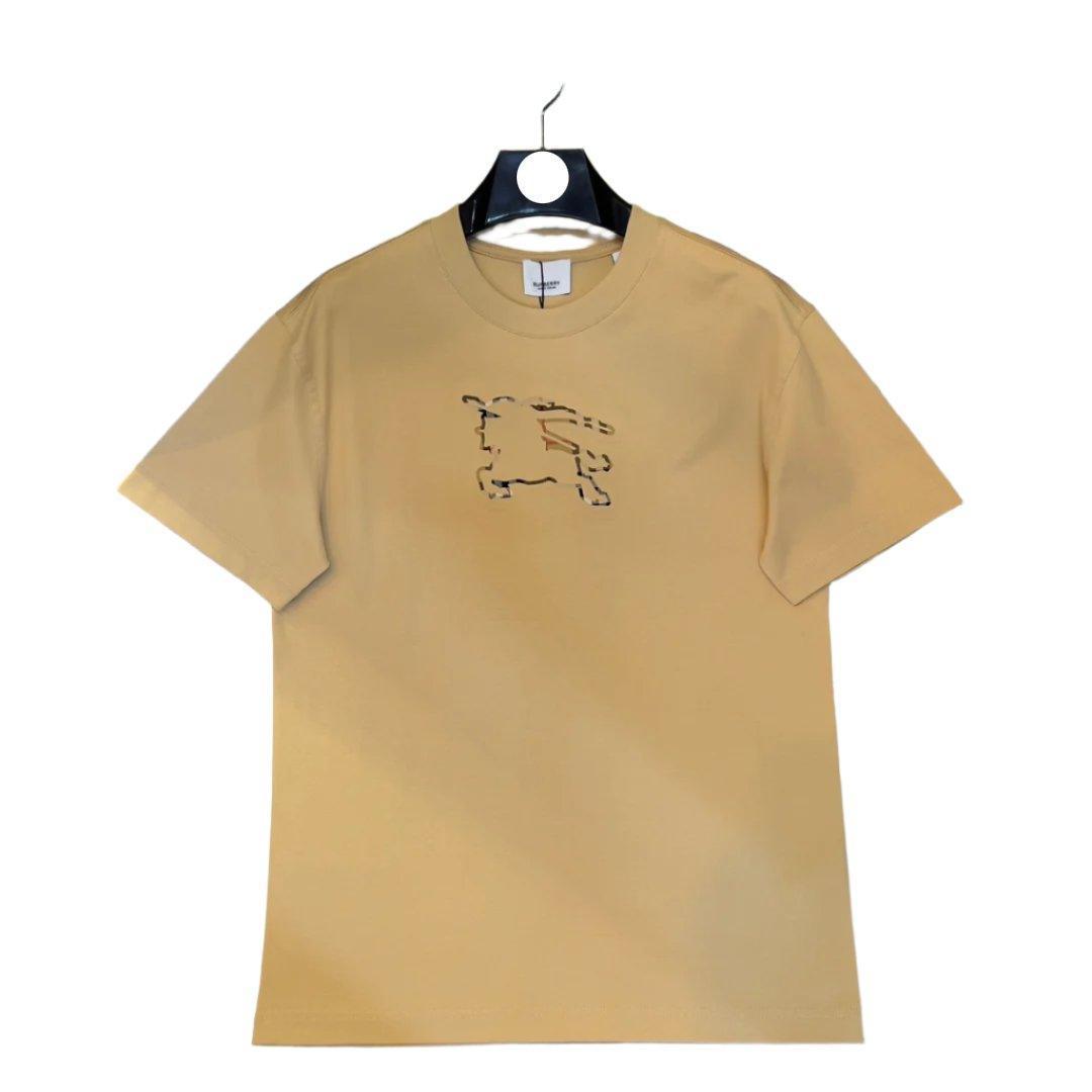 Burberry T-Shirt Without Collar 'Beige'