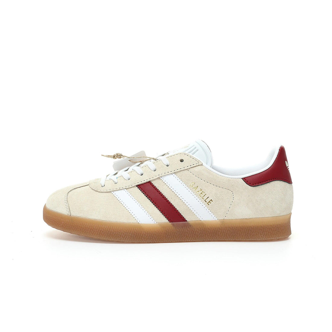 Adidas Originals Gazelle Indoor 'Aluminum Collegiate Burgundy'