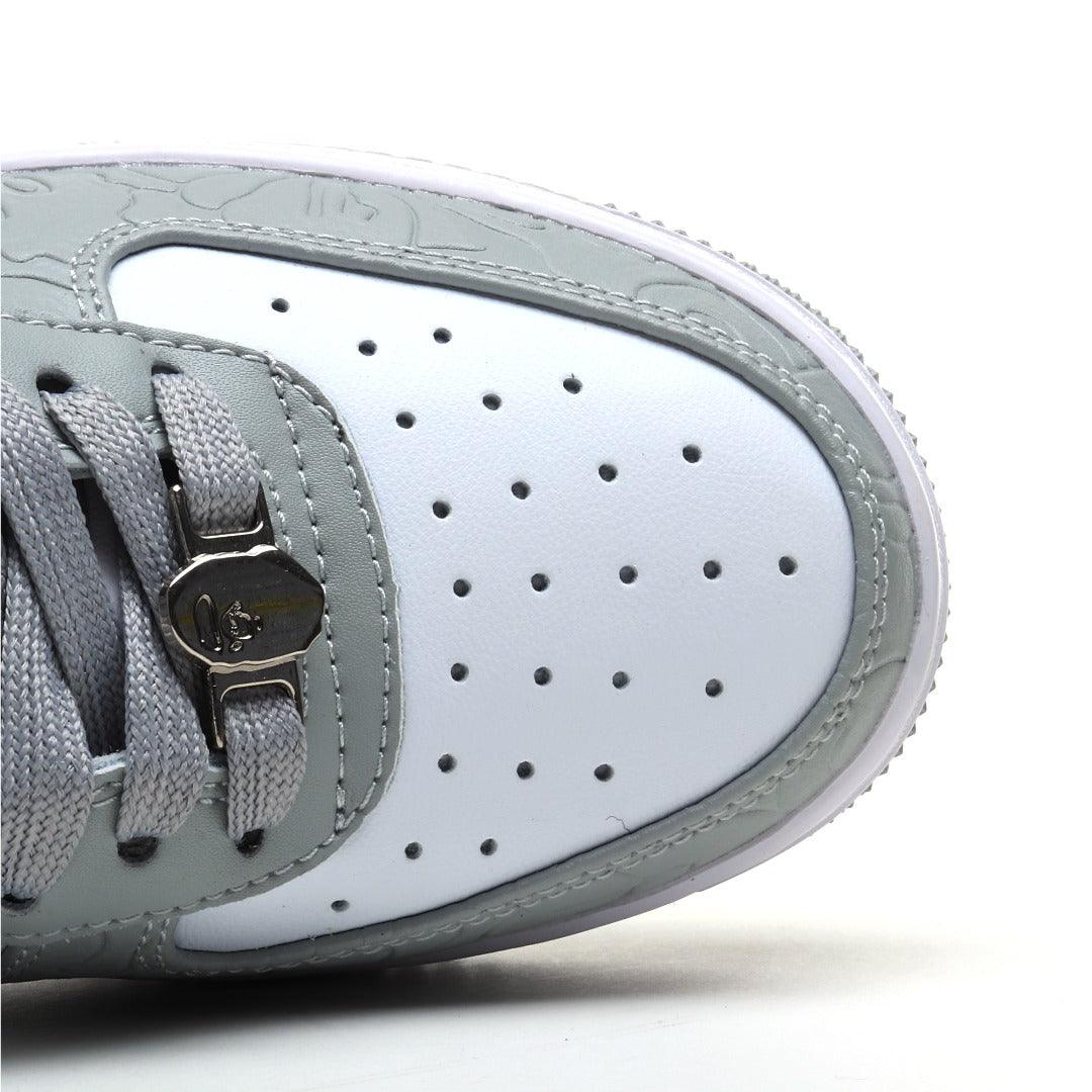 A Bathing Ape Bape Sta Low 'Grey Black'