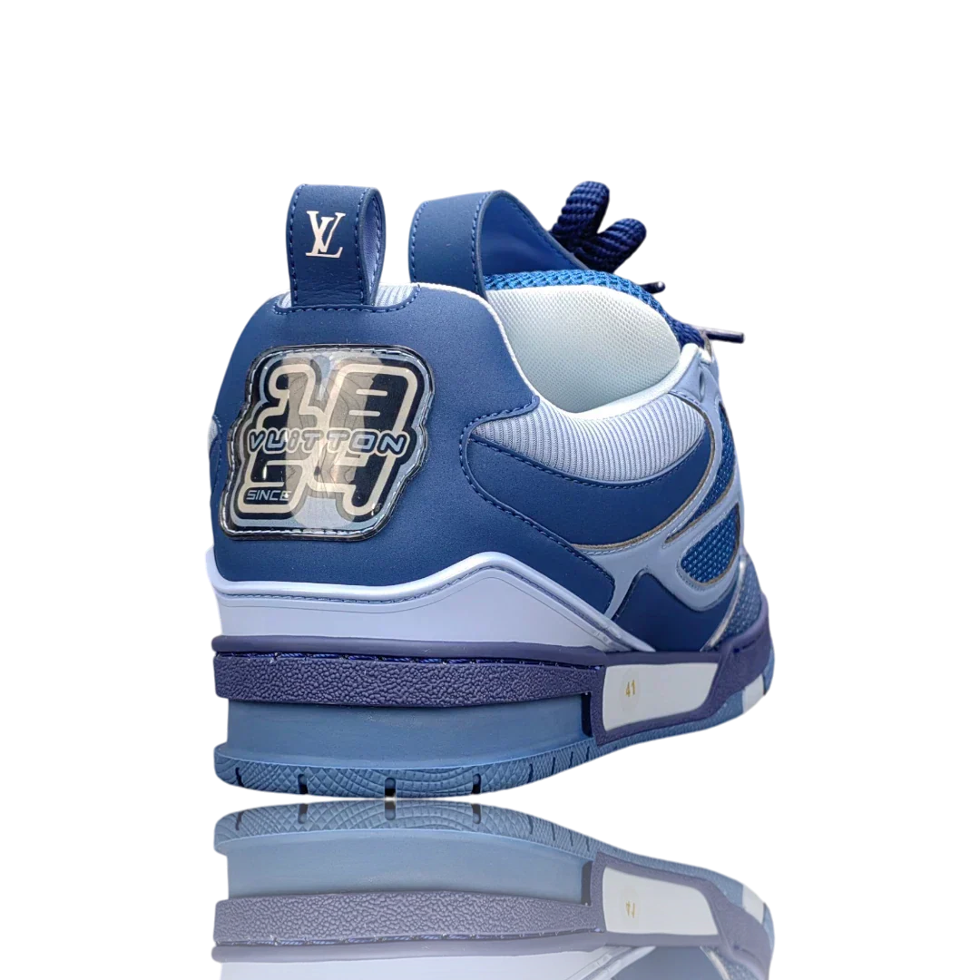 LOUIS VUITTОП SKATE SNEAKER 'BLUE'