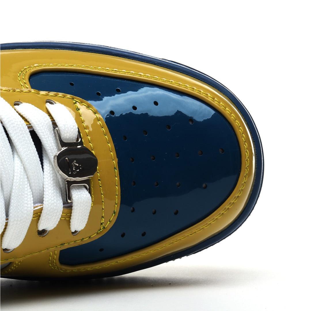 A Bathing Ape Bape Sta 'Nostalgic Blue Yellow'