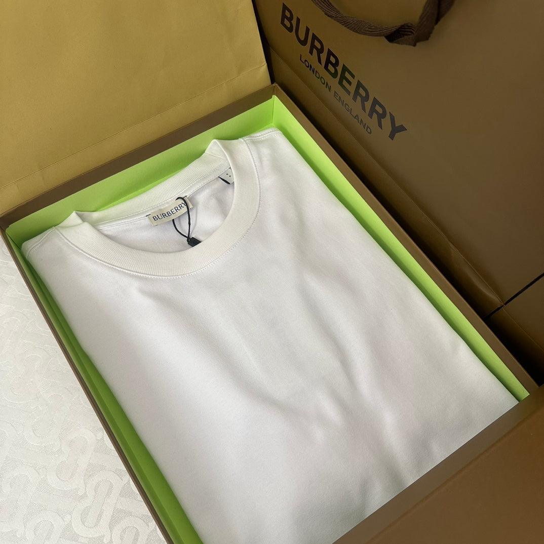 Burberry T-Shirt Without Collar 'White'