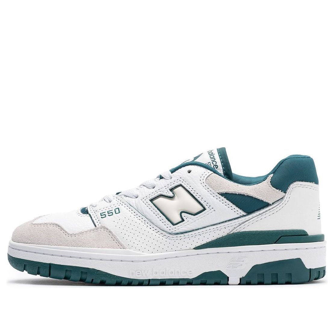 (GS) New Balance 550 'White Vintage Teal' GSB550TA
