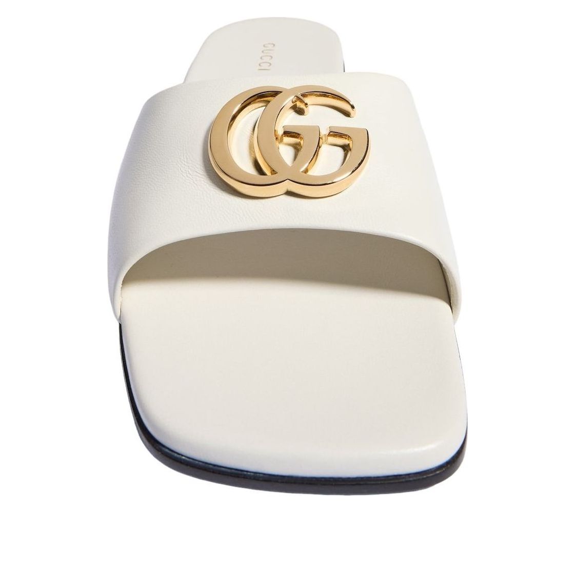 (WMNS) Gucci Slide Sandal with Double G 'White' 870700-BKO00-9214