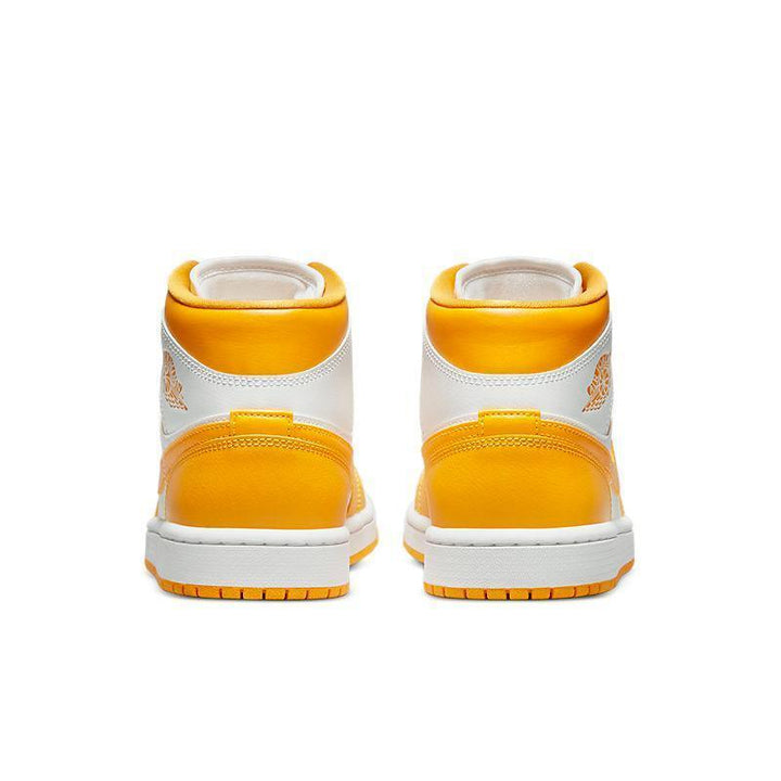 Air Jordan 1 Mid White Yellow