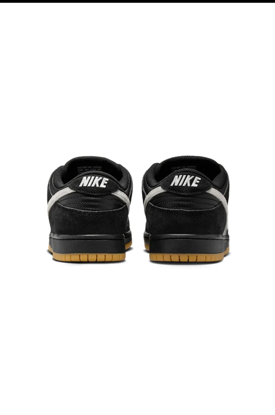 Nike SB Dunk Low Pro Skate Shoes 'Black and White'