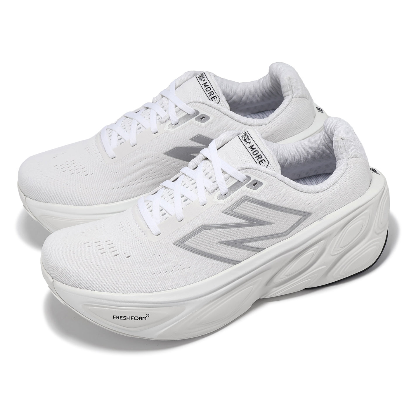 New Balance Fresh Foam X More v5 2E Wide 'White Silver Metallic' MMORLW5