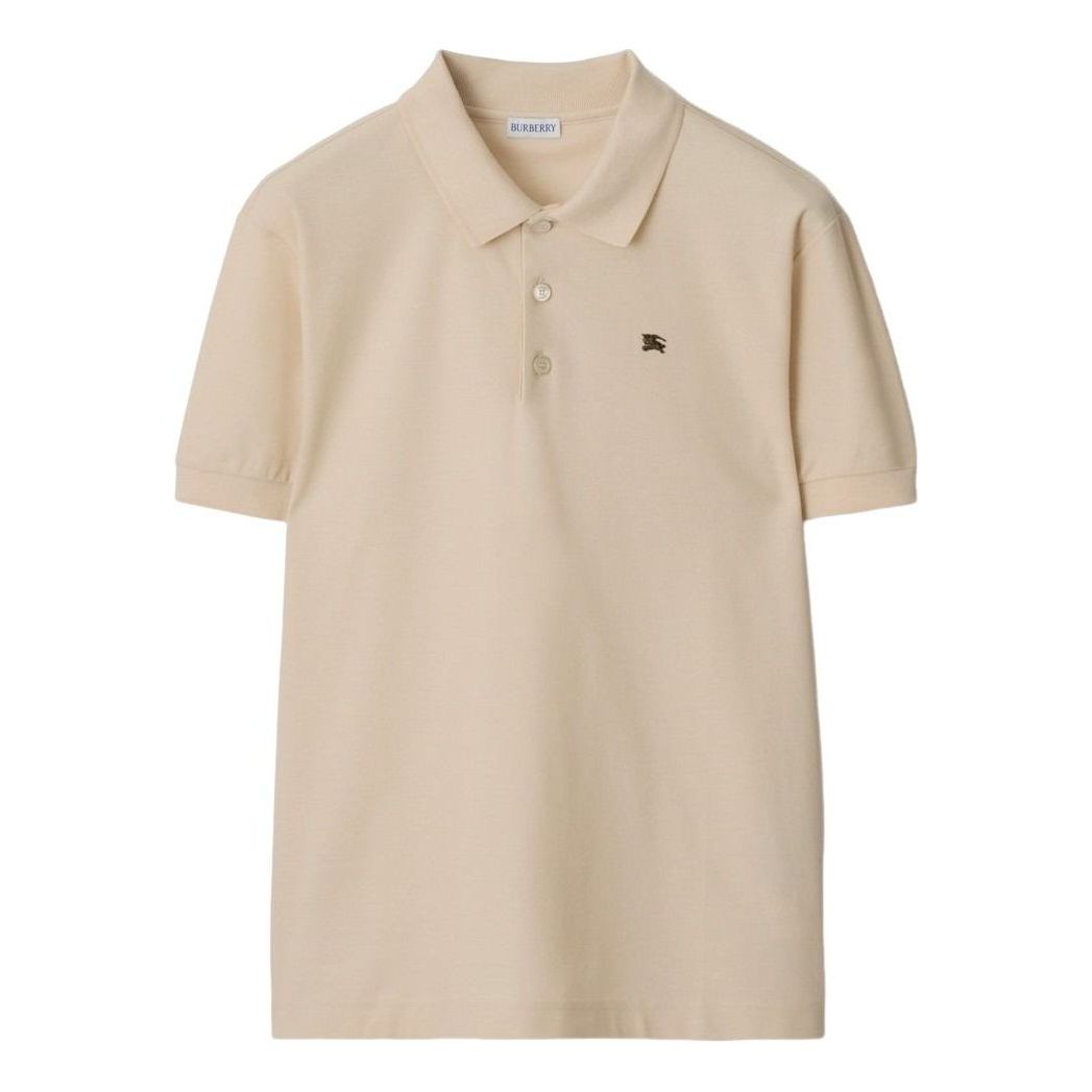 Burberry 25 Metal EKD Cotton Polo Shirt 'Clam Beige' 81161801