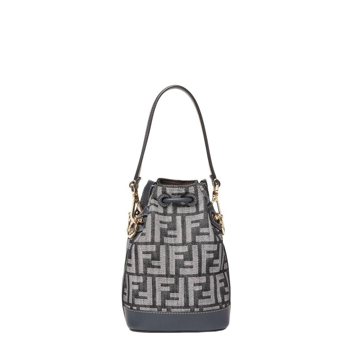 (WMNS) Fendi FW25 Mon Tresor FF Jacquard Mini-Bag 'Blue' 8BS109AUT4F1UJ5