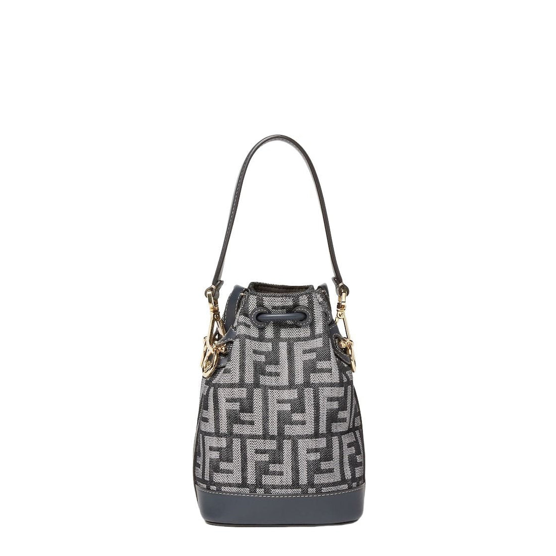 (WMNS) Fendi FW25 Mon Tresor FF Jacquard Mini-Bag 'Blue' 8BS109AUT4F1UJ5