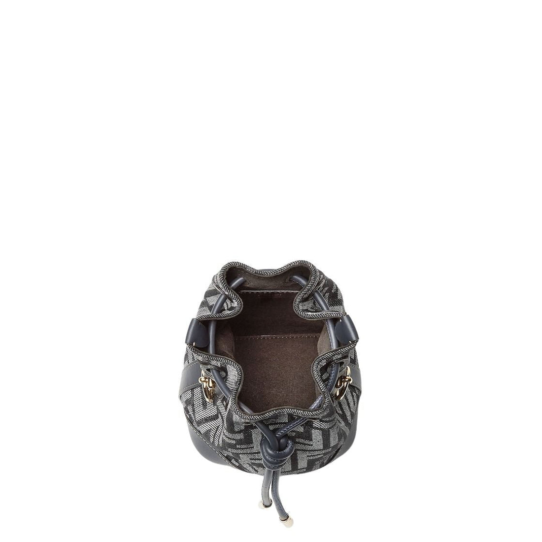 (WMNS) Fendi FW25 Mon Tresor FF Jacquard Mini-Bag 'Blue' 8BS109AUT4F1UJ5