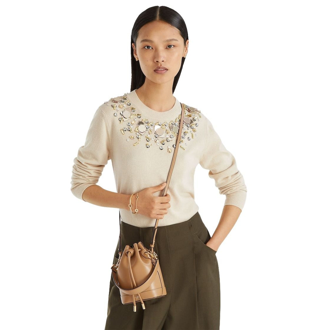 (WMNS) Fendi FW25 Mon Tresor Cappuccino Mini-Bag 'Beige' 8BS109AYJ1F19P8