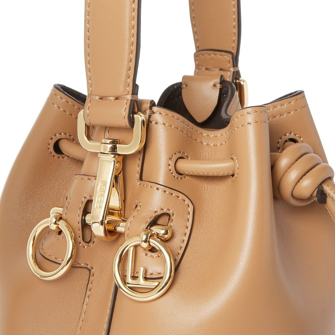 (WMNS) Fendi FW25 Mon Tresor Cappuccino Mini-Bag 'Beige' 8BS109AYJ1F19P8