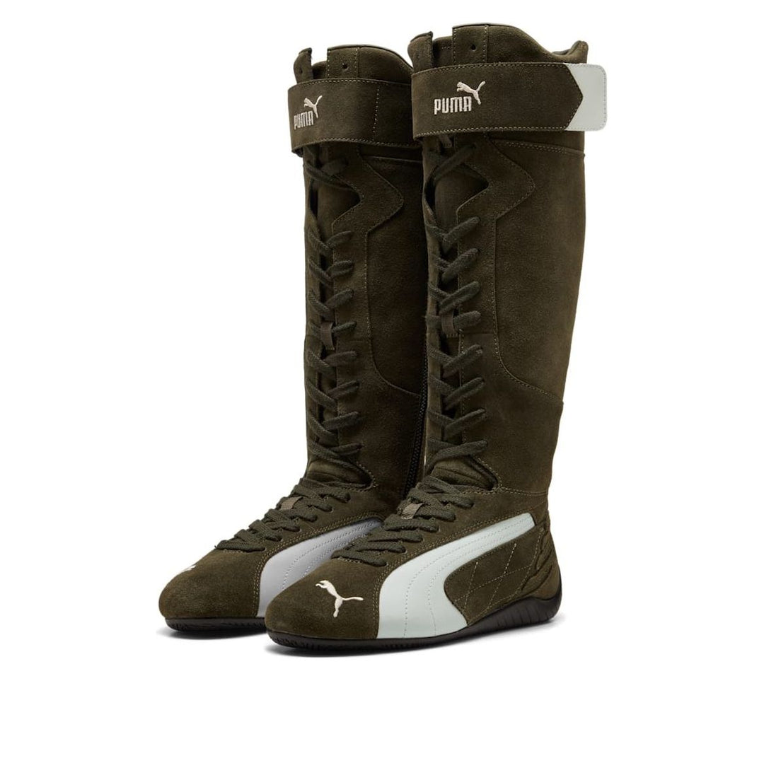 (WMNS) PUMA Speedcat Boots 'Dark Olive Ivory' 403770-04