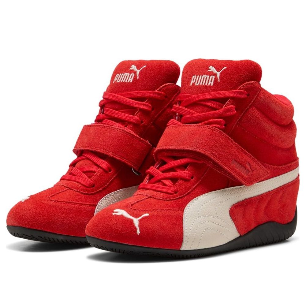 (WMNS) PUMA Speedcat Wedge 'Red White' 408119-02