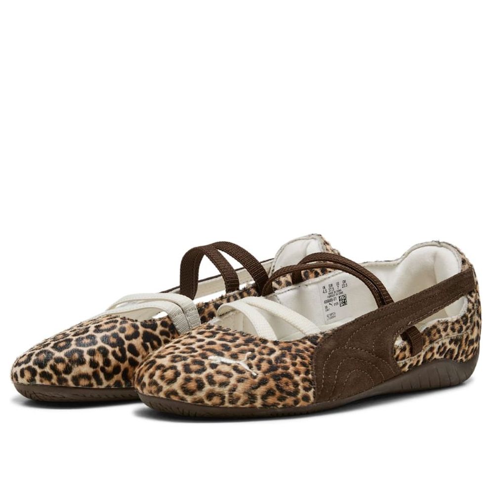 (WMNS) PUMA Speedcat Ballet Wild 'Leopard Pony Hair' 406689-01
